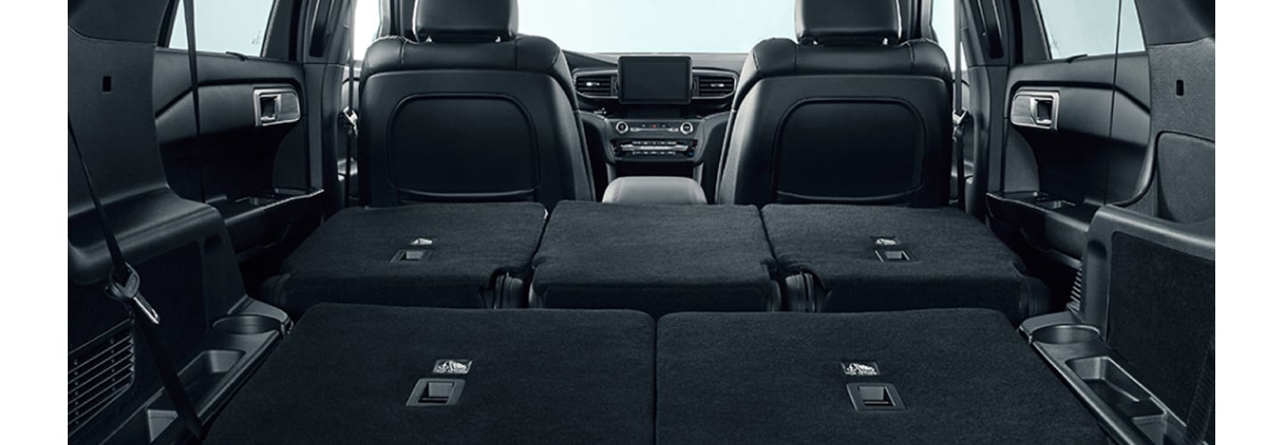 Hàng ghế thứ 3 gập điện & hàng ghế thứ 2 gập phẳng